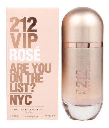 CAROLINA HERRERA 212 VIP ROSE WOMAN 80 ML EDP